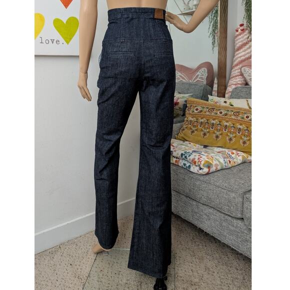 romeo & juliet couture y2k high waisted flare jeans 6 - Picture 4 of 10